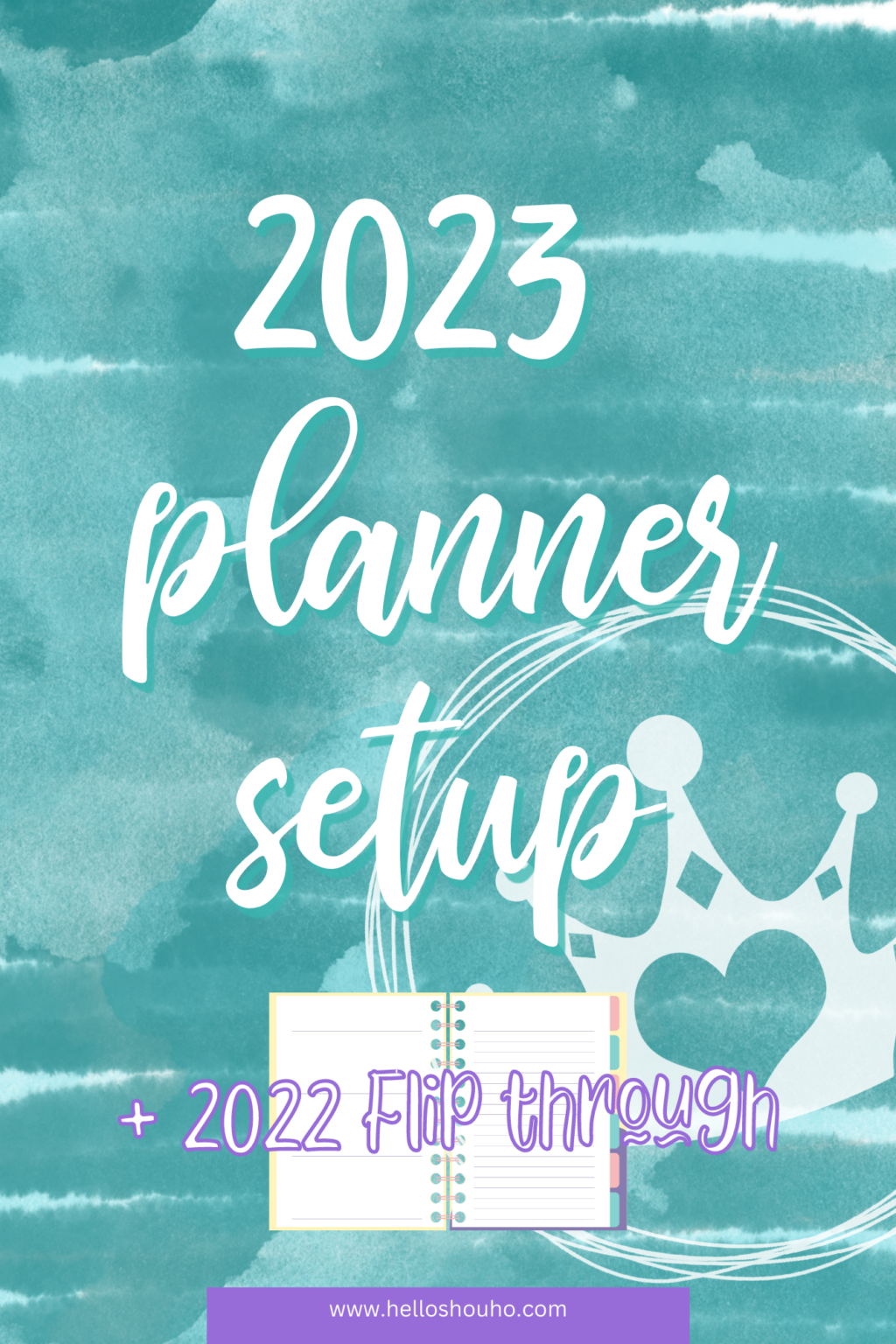 2022 recap and my 2023 planner inserts hello shouho