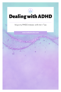 Dealing with ADHD