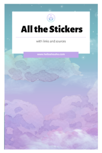 all the stickers