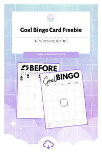 new goal bingo freebie