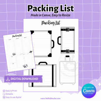 Master Packinglist Insert
