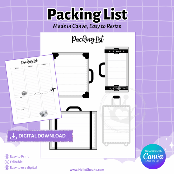 Master Packinglist Insert