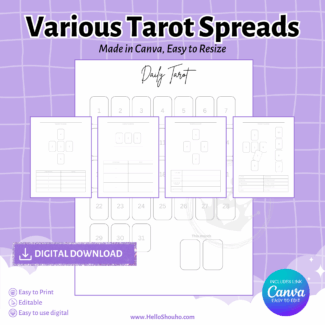 Tarot Spread Inserts