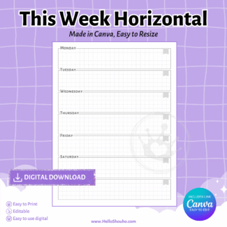 This Week: Simple Horizontal