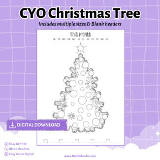 Christmas Tree CYO Tracker