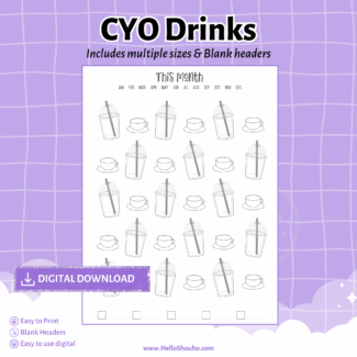 Boba Tea CYO Tracker