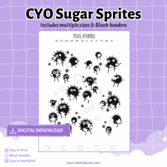 Colorful Sprites CYO Tracker