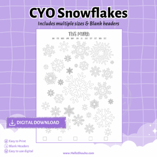 Snowflakes CYO Tracker