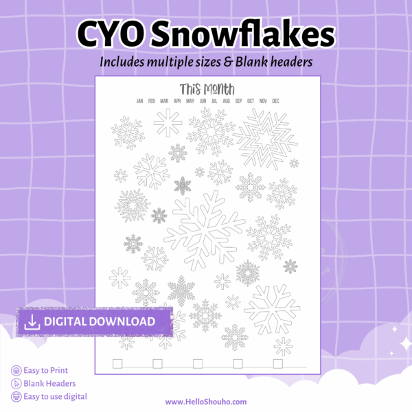 Snowflakes CYO Tracker