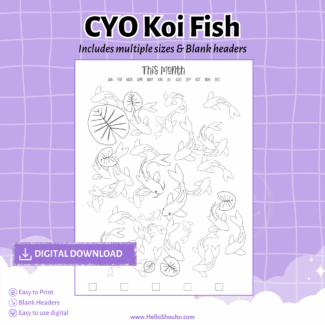 Koi Fish CYO Tracker