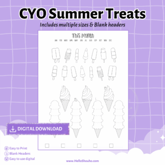 Ice Cream CYO Tracker