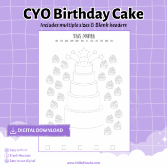 Cake CYO Tracker