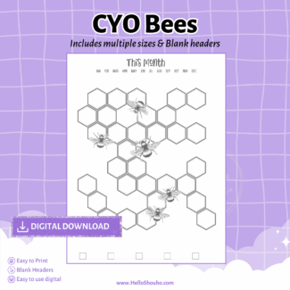 Bee Hexagons CYO Tracker