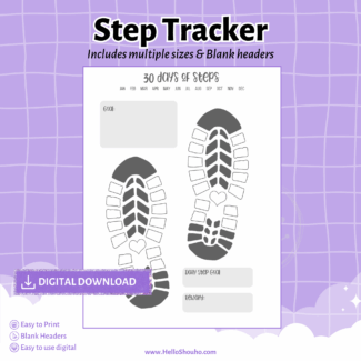 Step tracker CYO Countdown Tracker