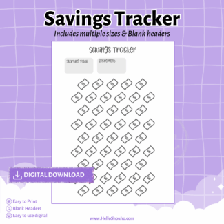 Savings CYO Countdown Tracker