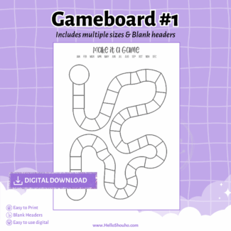 Board game #1 CYO Countdown Tracker